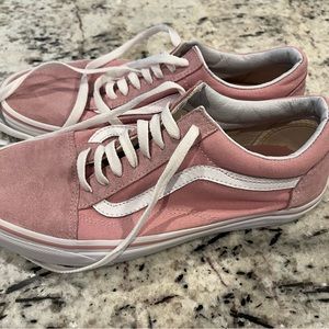 Vans Old Skool Sneakers Pink Womens Size 9